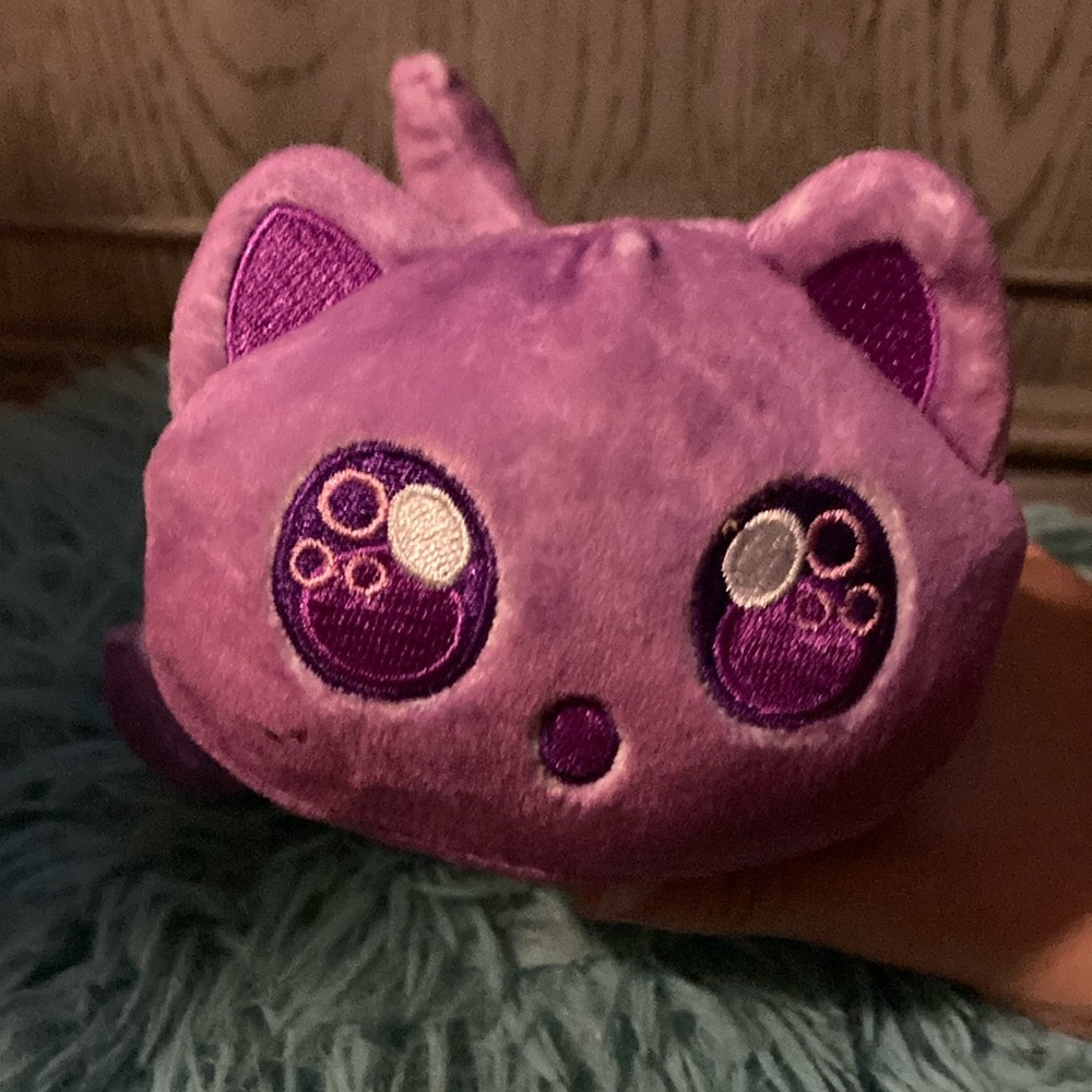 OPEN BAG MYSTERY PURPLE OCTOPUS APHMAU!  STUFF ANIMAL.SMOKE FREE HOME!